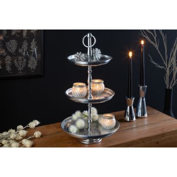 Etagère Orient Zilver 25cm - 41534