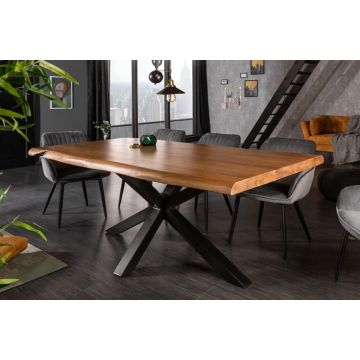 Eettafel Mammoet  180cm Massief Acacia Hout - 41607