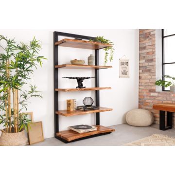 Open kast Mammut 85cm Massief Acacia Hout - 41628