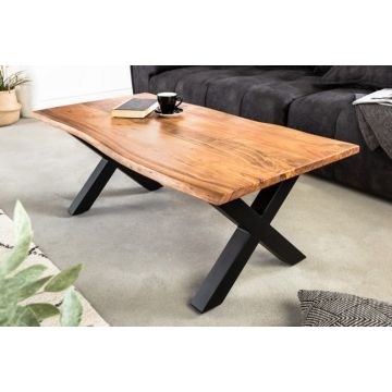 Salontafel Mammoet 120x60cm Massief Acacia Hout - 41654