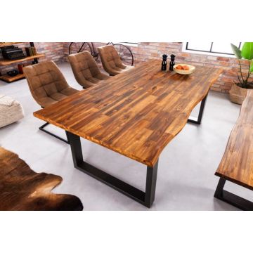 Eettafel Genesis 200cm Massief Acacia Hout - 42044