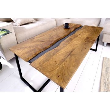 Salontafel Amazonas 110x60cm Massief Mango Hout - 42183