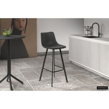 Barkruk Ozan Zwart - RD5520-2