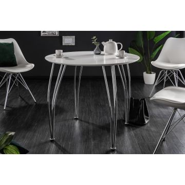 Ronde Eettafel Arrondi Wit 90cm - 6975