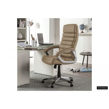 Bureaustoel Kennedy PU Taupe - RD9735-4