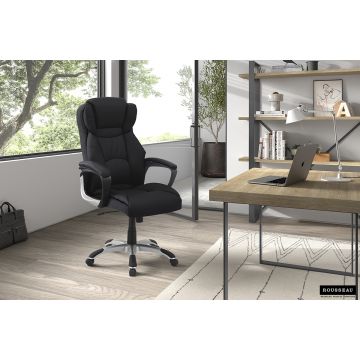 Bureaustoel James PU Zwart - RD9790-2
