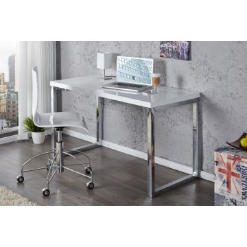 Bureau Desk Wit Hoogglans 120cm - 20999