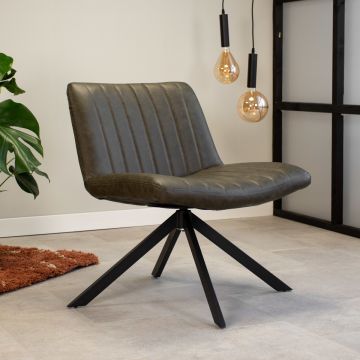 Fauteuil Liv Groen Draaibaar - VD-F31G