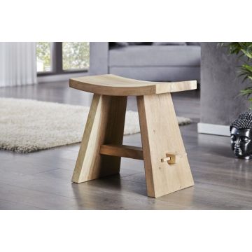 Hocker Zen 50cm Teakhout - 18672
