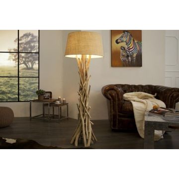 Vloerlamp Cara Beige/Zand 155cm - 30208