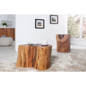 Bijzettafel Goa 30cm Massief Acacia Hout - 35899