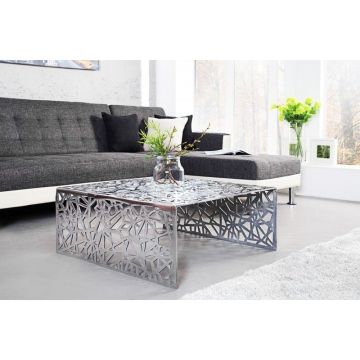 Salontafel Abstract Zilver 60cm - 35722