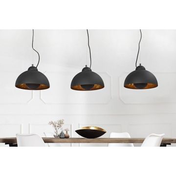 Hanglamp Studio Zwart/Goud 110cm - 36228