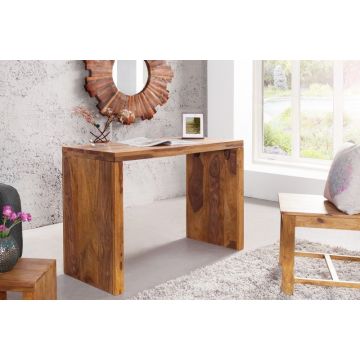 Bureau Makassar 100cm Massief Sheesham Hout - 36330