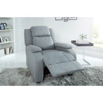 Fauteuil Hollywood Structuur Lichtgrijs - 37930