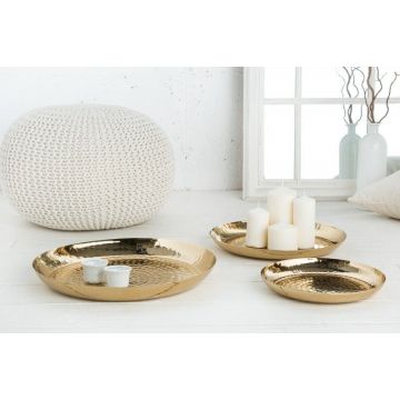 Decoratie Schaal Orient Goud 3 delige set - 38024