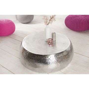 Bijzettafel Orient Zilver 80cm - 38396