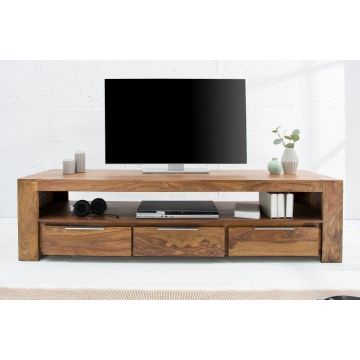 TV-meubel Makassar 170cm Massief Sheesham Hout - 38111