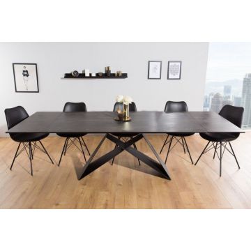Eettafel Prometheus Lava 180-220-260cm Keramiek - 38557