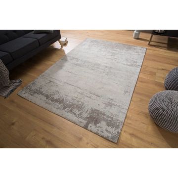 Vloerkleed Modern Art Beige Grijs 240x160cm - 38763