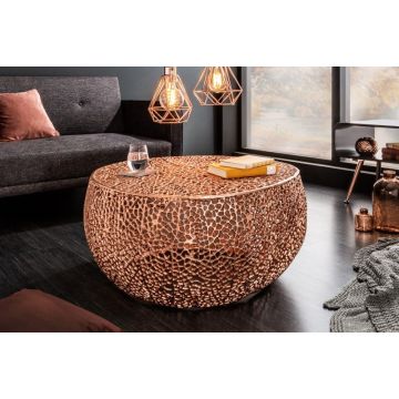 Bijzettafel Leaf Koper 80cm - 40287
