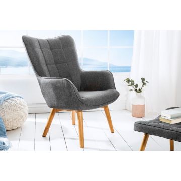 Fauteuil Scandinavia Grijs - 39187