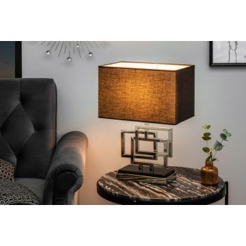 Tafellamp Leonor Zilver 56cm - 39097