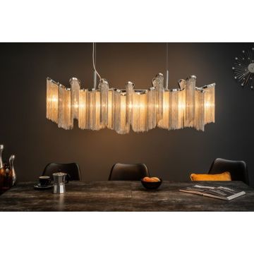 Hanglamp Elegance Zilver 118cm  - 39107