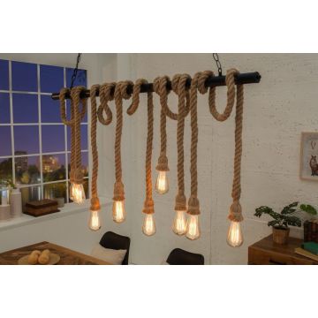 Hanglamp Seven Seas II Natuur 120cm - 39315