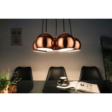 Hanglamp Perlotta Roze Goud 45cm - 39373