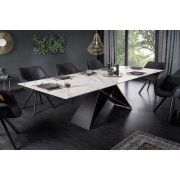 Eettafel Prometheus Marmer 180-220-260cm Keramiek - 39562