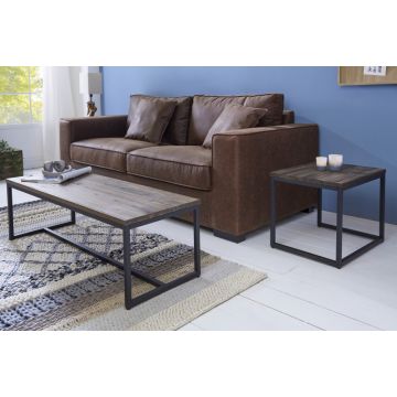 Salontafel 2-delig Elements 110cm Massief Acacia Hout - 39702