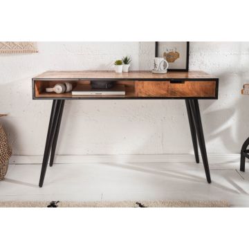 Sidetable Industrial 120cm Massief Mango Hout -39651