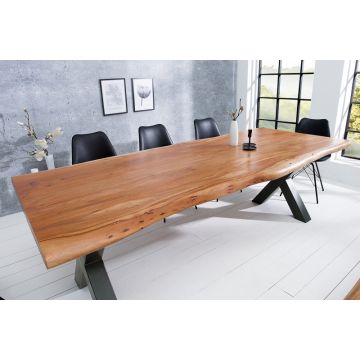 Eettafel Mammoet X Honey  240cm Massief Acacia Hout - 38350