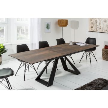 Eettafel Concord 180-230cm Keramiek Eiken Look - 40647