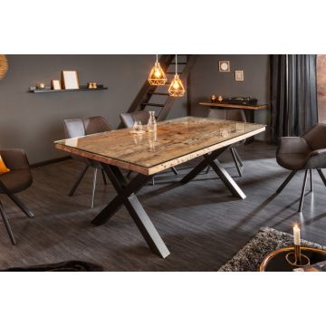 Eettafel Barracuda X 180cm Massief Teak Hout - 39698