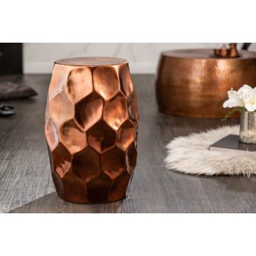 Bijzettafel Organic Orient 30cm Aluminium Koper - 40229