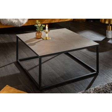 Salontafel Symbiose 75cm Betonlook Keramiek - 40671