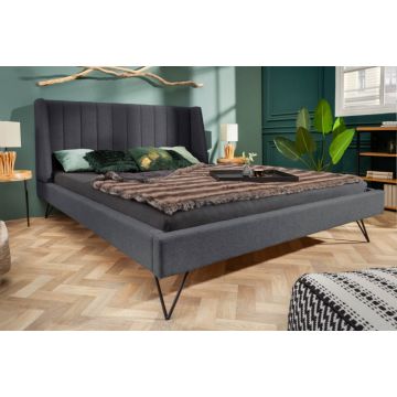 Bed La Beaute Antraciet 180x200cm - 40791