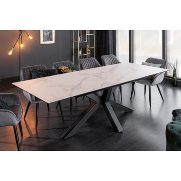 Eettafel Eternity Marmer 180-225cm Keramiek - 41218