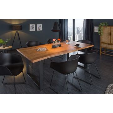 Eettafel Mammoet 160cm Massief Acacia Hout - 40606