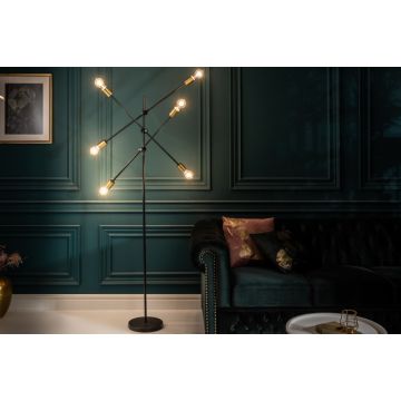 Stalamp Variatie Zwart Goud 85cm - 40776