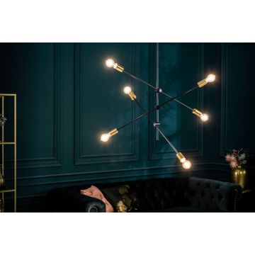 Hanglamp Variation Zwart/Goud 85cm - 40773