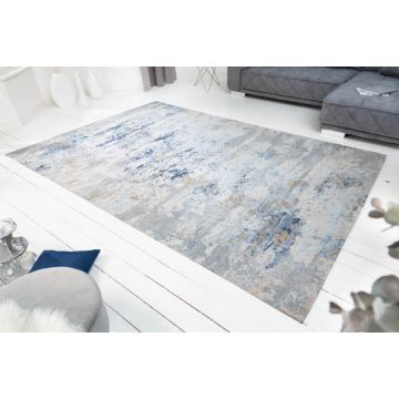 Vloerkleed Abstract Grijs Blauw 350x240cm - 40523
