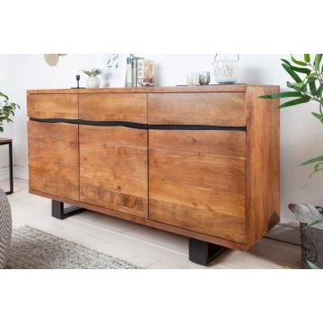 Dressoir Mammoet 160cm Massief Acacia Hout - 39364