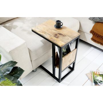 Bijzettafel Concierge 45cm Massief Mango Hout - 42578