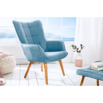 Fauteuil Scandinavia Lichtblauw - 39273