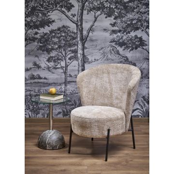 Scandinavische Fauteuil Cezar Beige