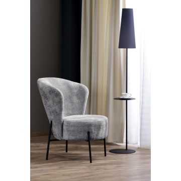 Scandinavische Fauteuil Cezar Grijs
