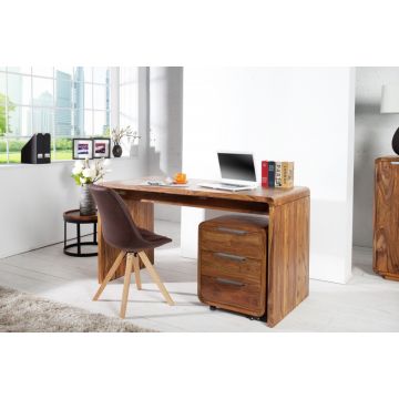 Bureau Goa 120cm Massief Sheesham Hout - 43753